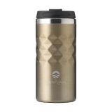 Vue 2 de Geometric Mug RCS Recycled Steel 280 ml gobelet iso