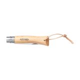 Vue 4 de Opinel Inox No 07 couteau de poche en étui à couteau