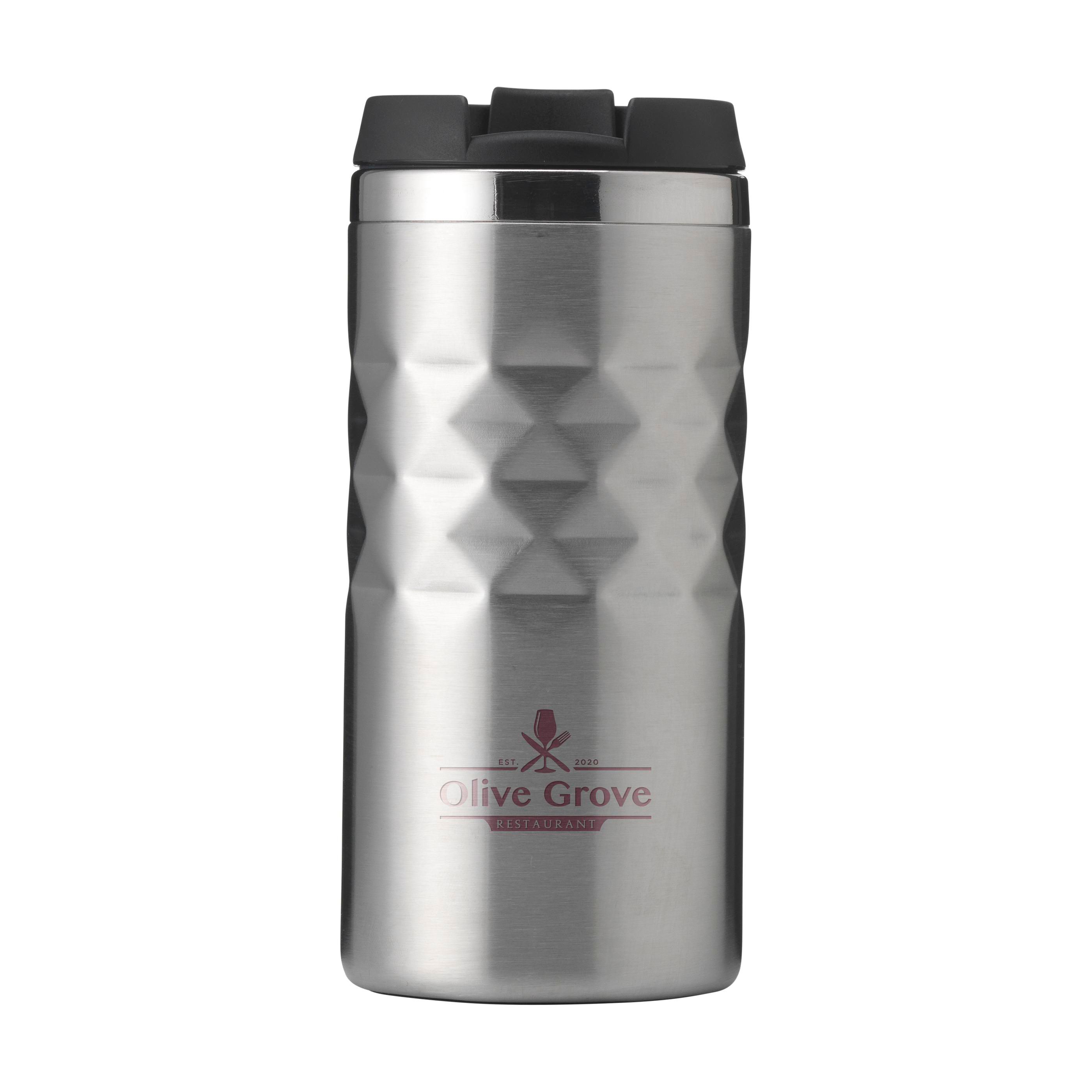Geometric Mug RCS Recycled Steel 280 ml gobelet iso