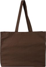 Vue 1 de Sac de courses Maleya | Coton | Forme D