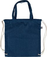 Vue 1 de Sac à cordon Dex | Denim | 6,6 l