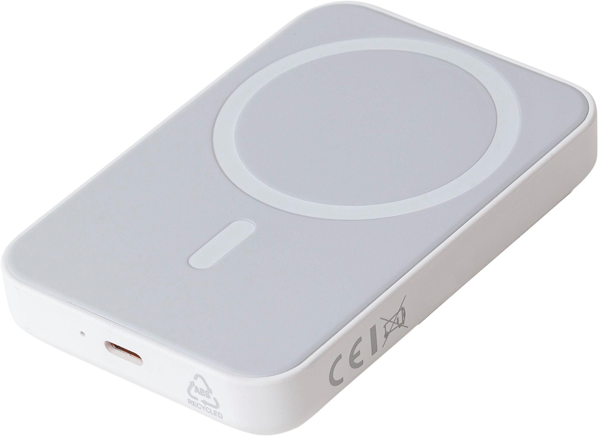 Batterie externe avec chargeur sans fil Miren | 5&nbsp;000 mAh | Compatible MagSafe