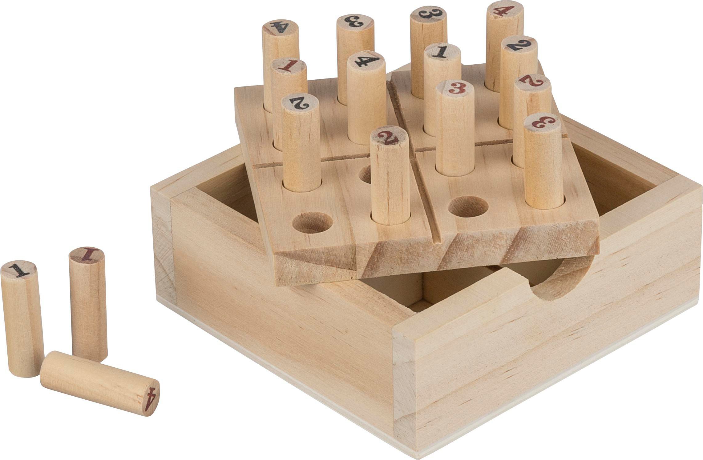 Set de mini-sudoku Kenza | Bois de pin