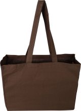 Vue 6 de Sac de courses Maleya | Coton | Forme D