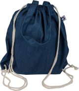 Vue 10 de Sac à cordon Dex | Denim | 6,6 l
