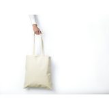 Vue 5 de Organic Cotton Shopper Natural (140 g/m²) sac