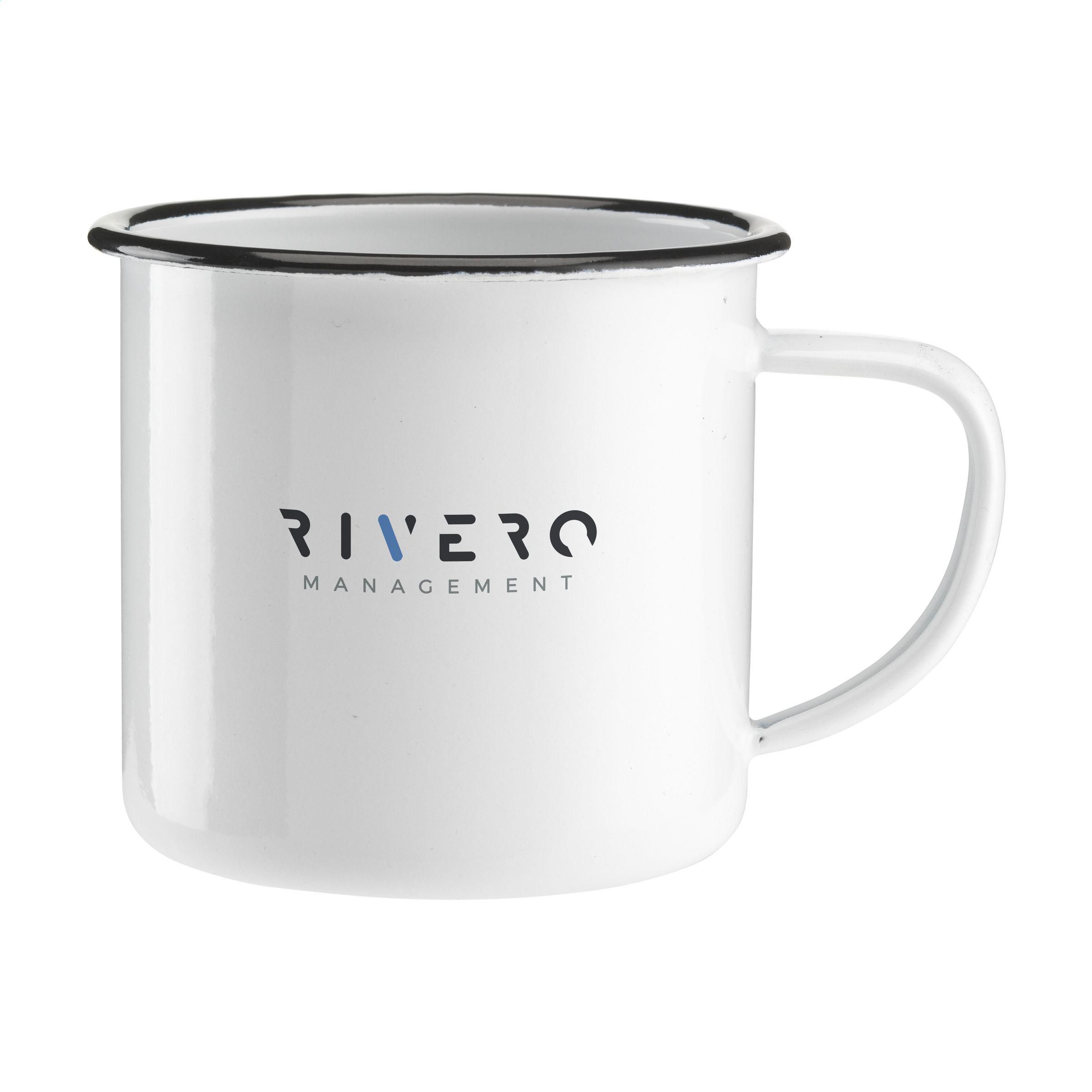 Retro Mug Émail 350 ml