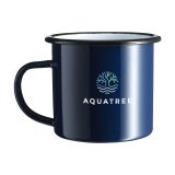 Vue 4 de Retro Mug Émail 350 ml