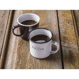 Vue 15 de Retro Mug Émail 350 ml