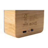 Vue 3 de Sonido 5W Bamboo Wireless Speaker