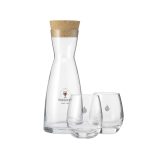 Vue 3 de Ypsilon Carafe 1 L avec un bouchon en liège