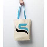 Vue 4 de Canvas Shoppy Colour (220 g/m²) sac shopping