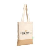 Vue 2 de Combi Organic Shopper Natural Colour (160 g/m²) sac shopping