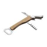 Vue 3 de Butler Bamboo couteau de sommelier