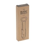 Vue 4 de Butler Bamboo couteau de sommelier