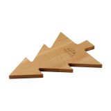 Vue 1 de Bowls and Dishes - Bois de hêtre - Sapin de Noël planche de servir
