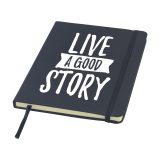 Vue 3 de BudgetNote A5 Blanc carnet