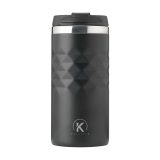 Vue 2 de Geometric Mug RCS Recycled Steel 280 ml gobelet iso