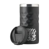 Vue 3 de Geometric Mug RCS Recycled Steel 280 ml gobelet iso