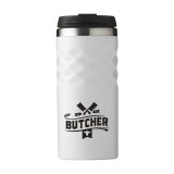 Vue 2 de Geometric Mug RCS Recycled Steel 280 ml gobelet iso