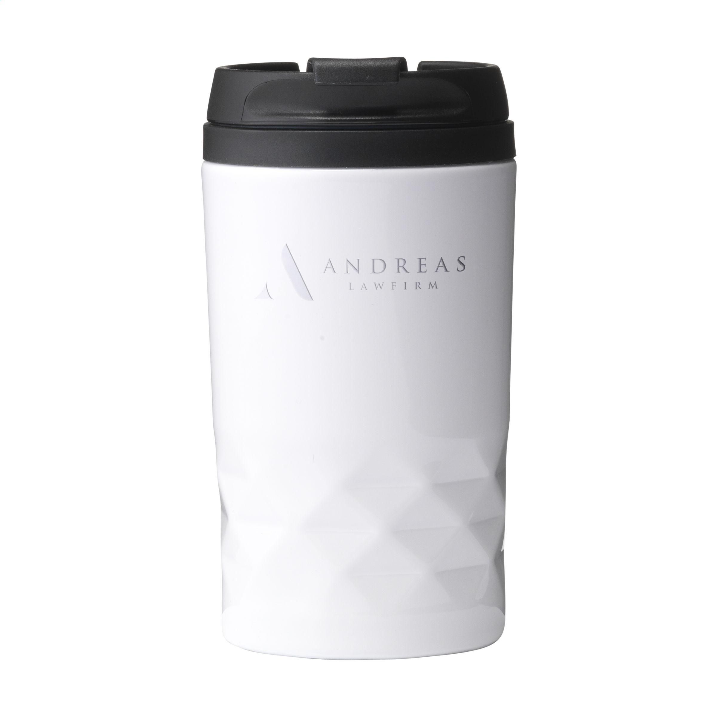 Graphic Mini Mug RCS Recycled Steel 250 ml gobelet iso