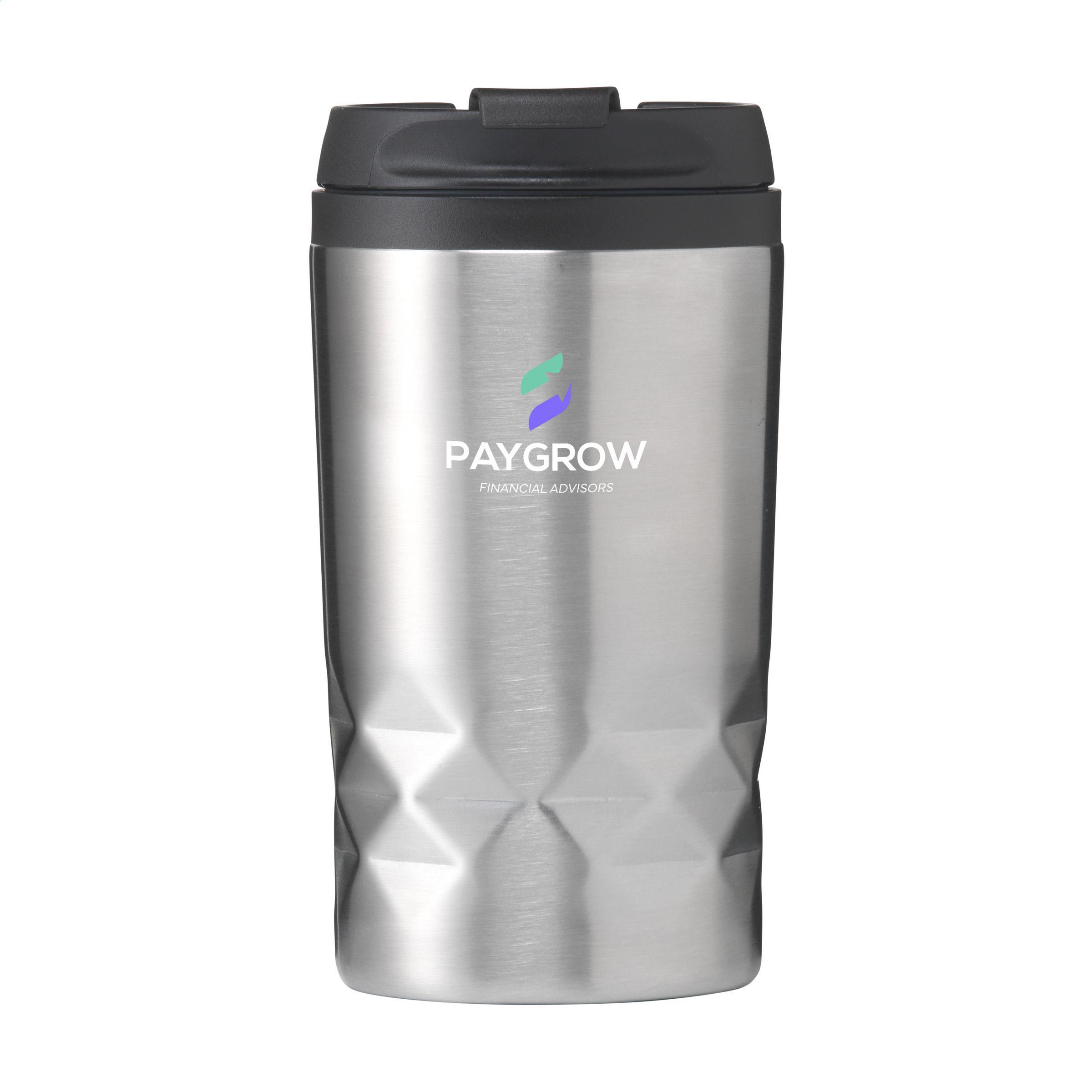 Graphic Mini Mug RCS Recycled Steel 250 ml gobelet iso