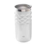 Vue 4 de Geometric Mug RCS Recycled Steel 280 ml gobelet iso