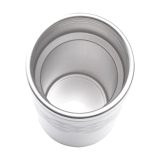 Vue 5 de Geometric Mug RCS Recycled Steel 280 ml gobelet iso