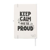 Vue 3 de Porta RPET Notebook A5 carnet de notes
