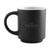 Vue 2 de Stack Mug Black 180 ml