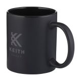 Vue 2 de Kitty Mug Matt Black 350 ml