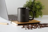 Vue 5 de Kitty Mug Matt Black 350 ml