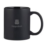 Vue 1 de Kitty Mug Matt Black 350 ml