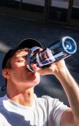 Vue 9 de Kambukka® Dupla Hydrated 1 L bouteille
