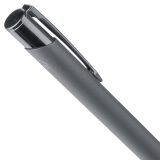 Vue 3 de Stylo bille Anisa | Finition caoutchoutée