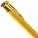 Vue 3 de Stylo bille Anisa | Finition caoutchoutée