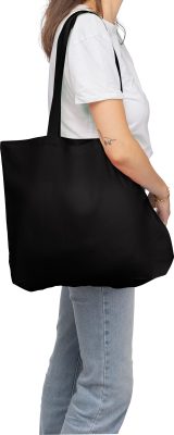 Vue 5 de Sac de courses Tarin | Coton | Soufflet 10 cm