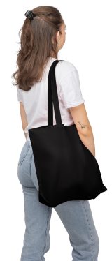 Vue 6 de Sac de courses Tarin | Coton | Soufflet 10 cm