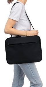 Vue 4 de Sacoche pour ordinateur portable Rafi | 15"