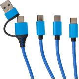 Vue 3 de Câble de charge Hexa | 6-en-1