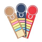 Vue 4 de Marque-page Clay | Carton