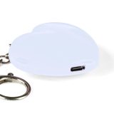 Vue 5 de Porte-clés lumineux Gleamo | Forme cœur