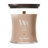 Vue 1 de WoodWick Cashmere Medium Candle bougie parfumée
