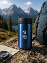 Vue 7 de Gobelet thermos double paroi Gisela | 300 ml