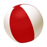 Vue 2 de Ballon de plage Lola