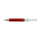 Vue 3 de Stylo Dr. David | Plastique | Forme seringue
