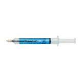 Vue 2 de Stylo Dr. David | Plastique | Forme seringue