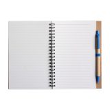 Vue 2 de Carnet Stella | Carton | Ligné | Avec stylo bille
