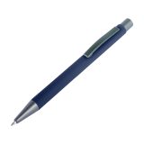 Vue 4 de Stylo bille Emmett | Finition caoutchoutée