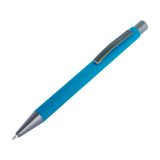 Vue 14 de Stylo bille Emmett | Finition caoutchoutée